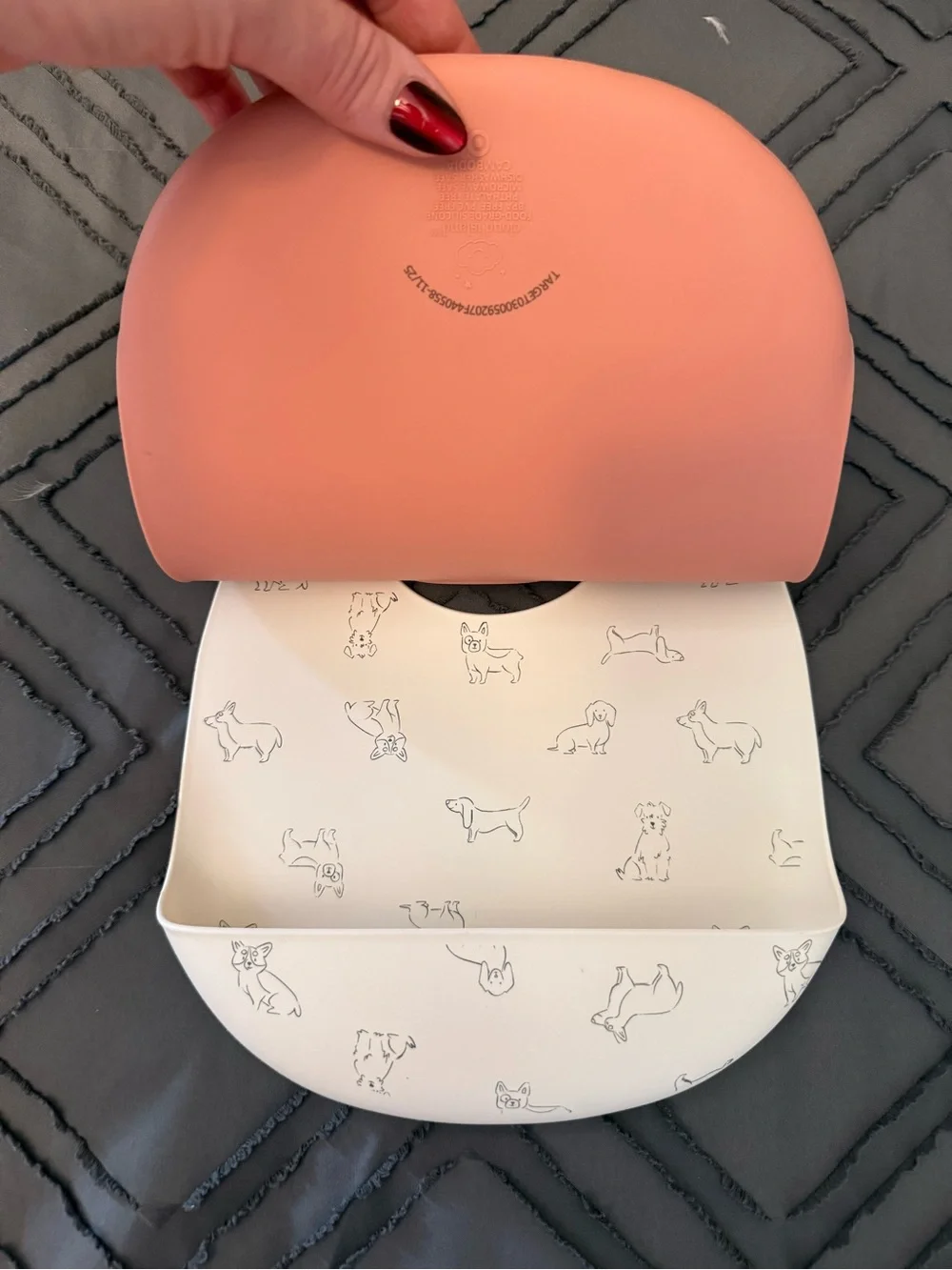 Cloud Island 2 Pack Silicone Bibs